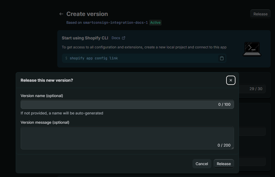 Release App